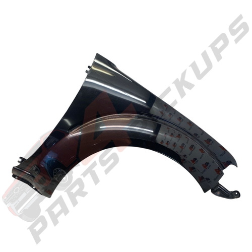 2011 Nissan Navara Tekna Driver Side Wing Black Metallic GN0 2010-2015