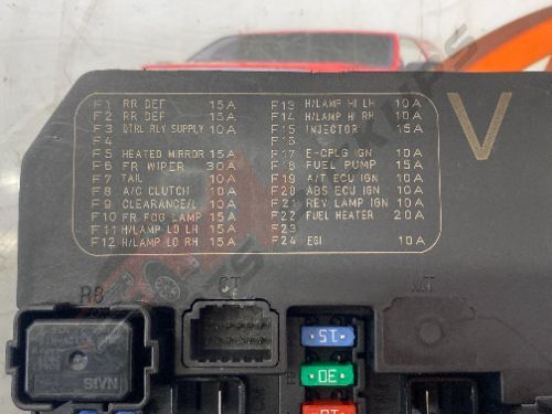 2014 Nissan Navara V6 Fuse Box (IDPM) 2010-2015
