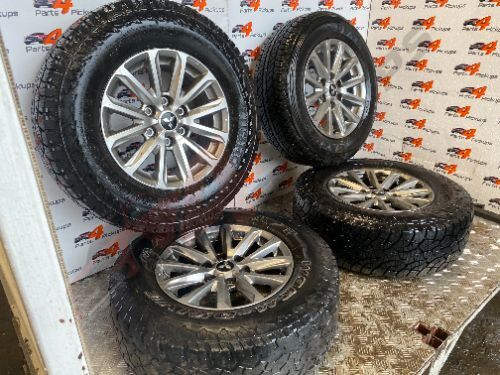 2018 Mitsubishi L200 Barbarian Set Of 17 Inch Alloy Wheels 2015-2019