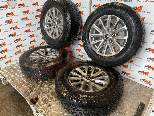 2018 Mitsubishi L200 Barbarian Set Of 17 Inch Alloy Wheels 2015-2019