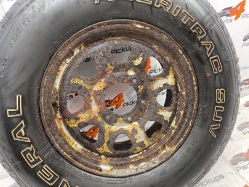 2004 Nissan Navara D22 15 Inch Single Steel Wheel 2002-2004