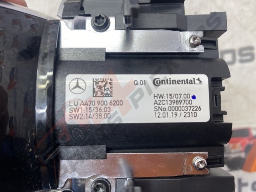 2020 Mercedes Benz X Class Sat Nav Remote Control Device 2017-2020