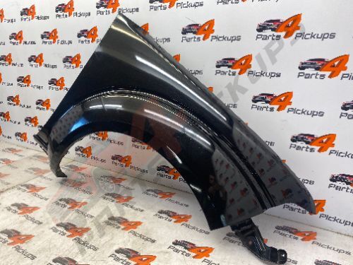 2011 Nissan Navara Tekna Driver Side Wing Black Metallic GN0 2010-2015