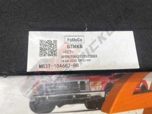 2023 Ford Ranger Wildtrak Battery Cover 2023-2026